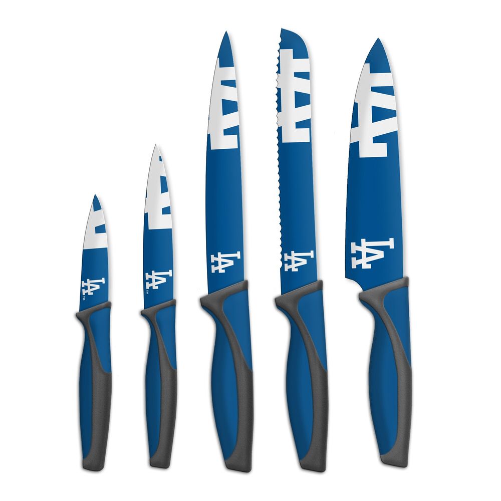 Los Angeles Dodgers 5-Piece Kitchen Knives Set