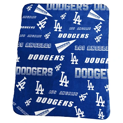 Couverture polaire classique 50" x 60" des Dodgers de Los Angeles