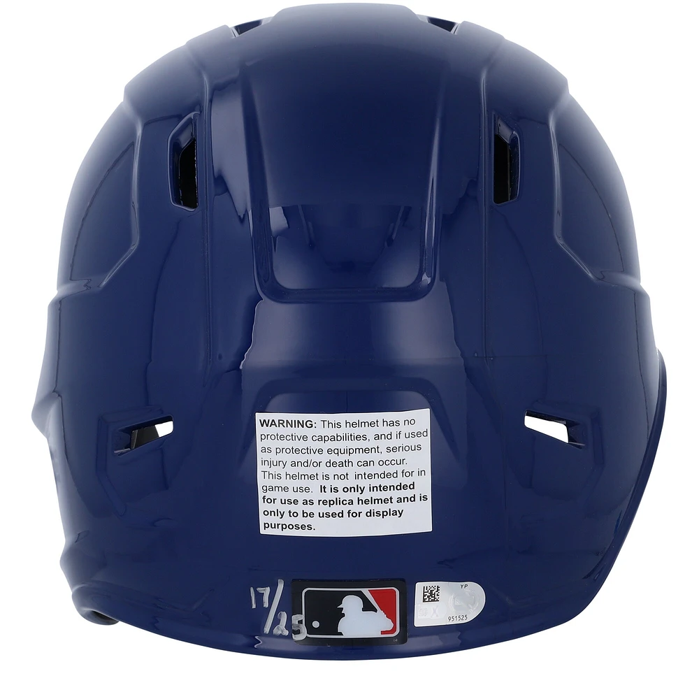 Los Angeles Dodgers Autographed 2024 World Series Champions Rawlings Replica Batting Helmet with 8 Signatures and Multiple Inscriptions
