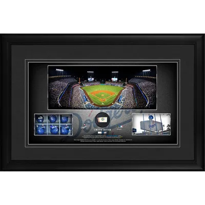 Freddie Freeman Los Angeles Dodgers Framed 15 x 17 Impact Player Collage with A Piece of Game-Used Baseball - Limited Edition 500