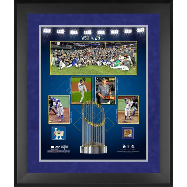 Atlanta Braves Fanatics Authentic 2021 MLB World Series Champions Framed  20'' x 24'' Collage with Pieces