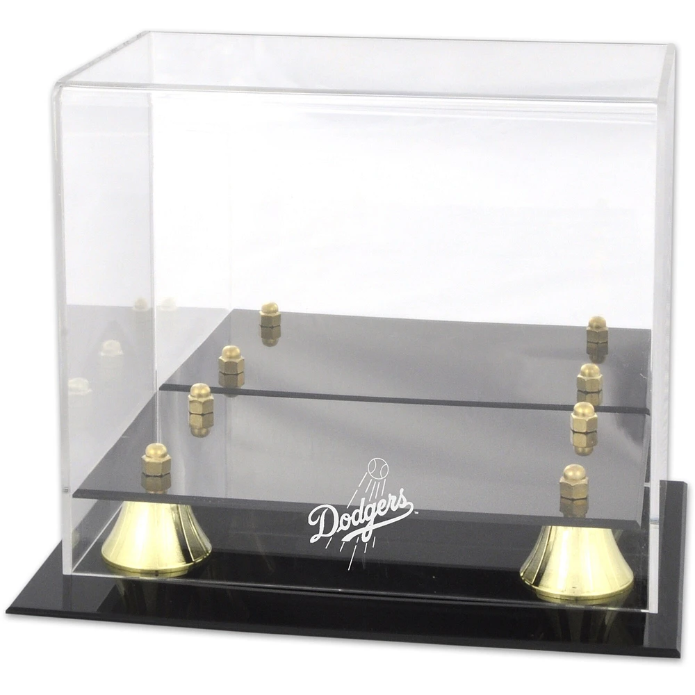 Étui pour mini casque avec logo classique doré des Dodgers de Los Angeles