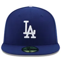 New Era 59FIFTY Retro On-Field Los Angeles Dodgers Game Hat - Royal, White Royal / 7 1/2