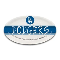 Plat de service ovale des Dodgers de Los Angeles