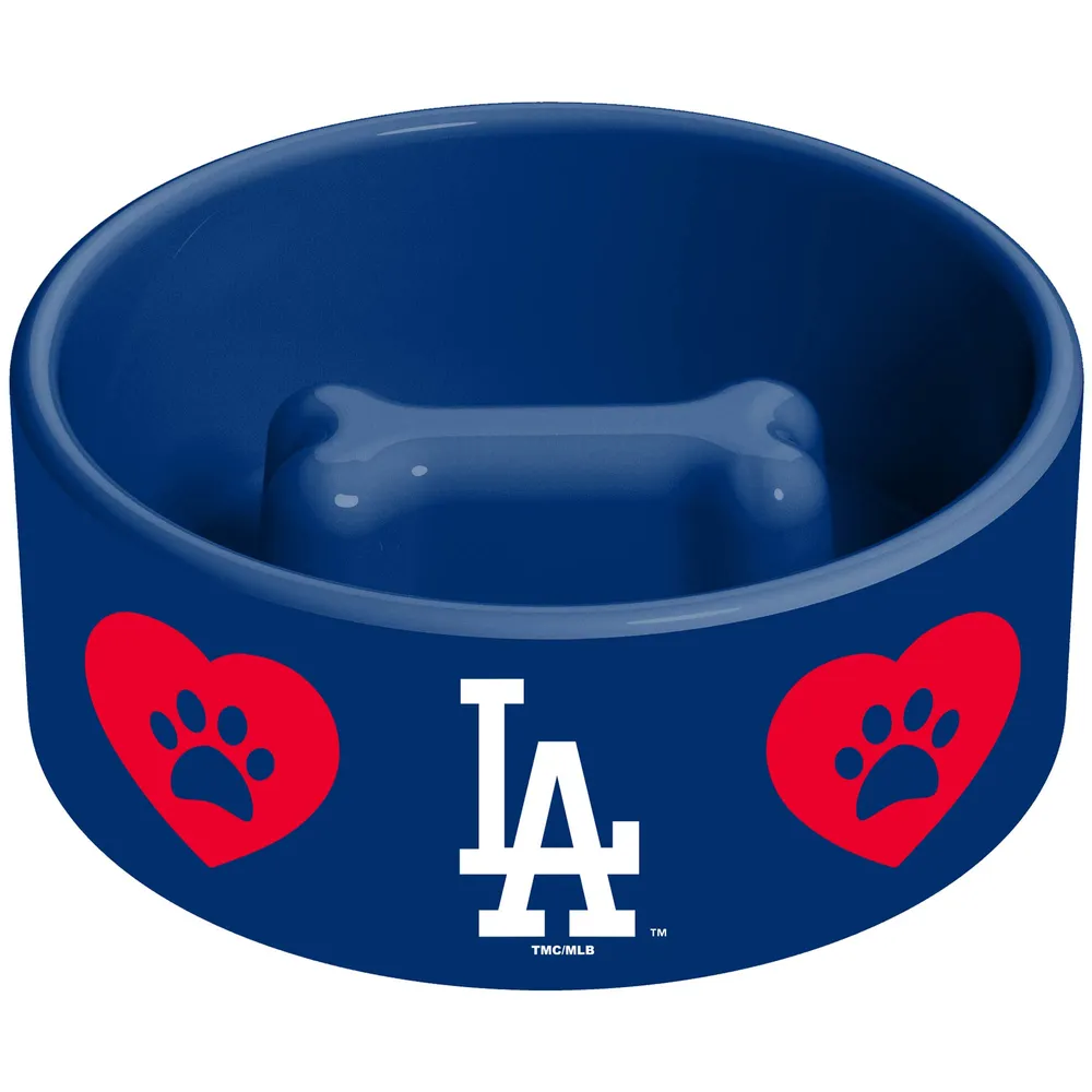 Royal Los Angeles Dodgers Home Plate Pet Bowl 