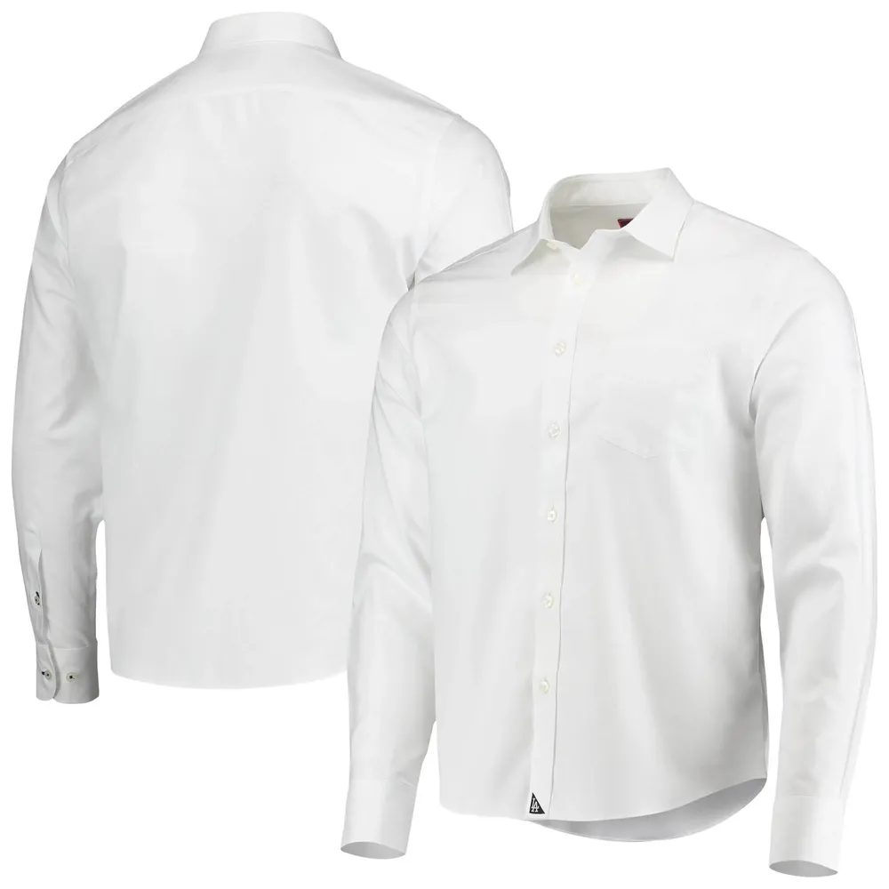 Lids Los Angeles Dodgers UNTUCKit Button-Up Long Sleeve Shirt - White