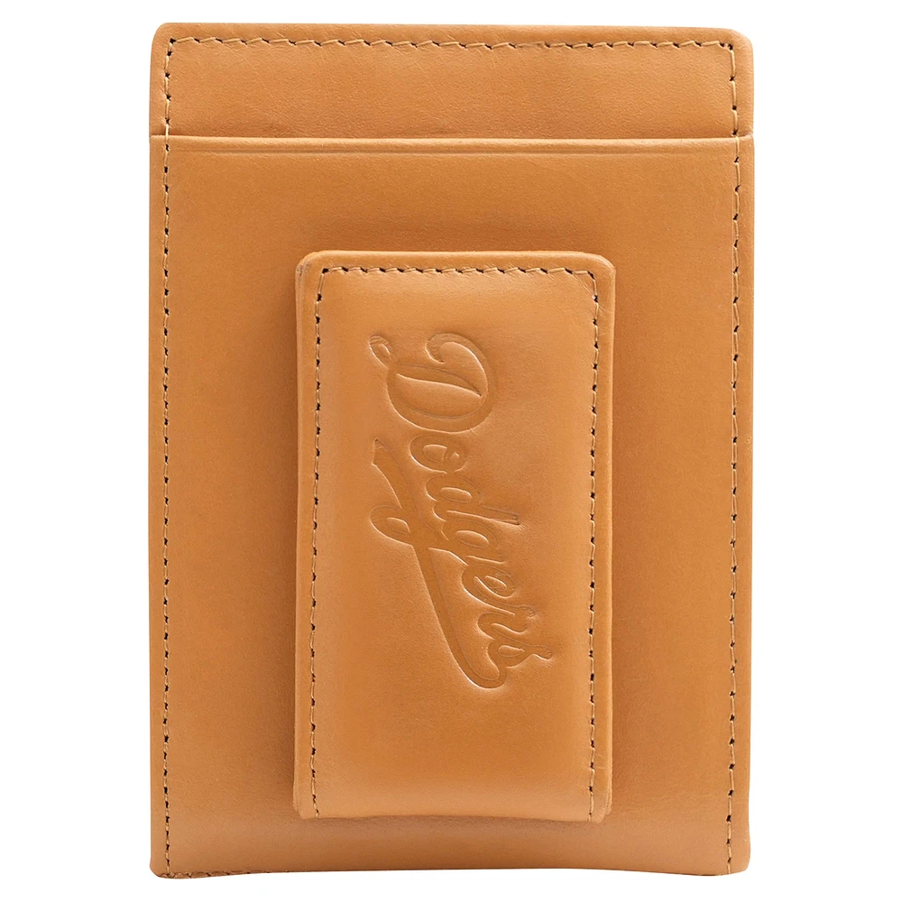 Lusso Los Angeles Dodgers Olson Leather Cardholder