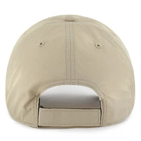 Men's '47  Khaki Los Angeles Dodgers Performance Clean Up Adjustable Hat