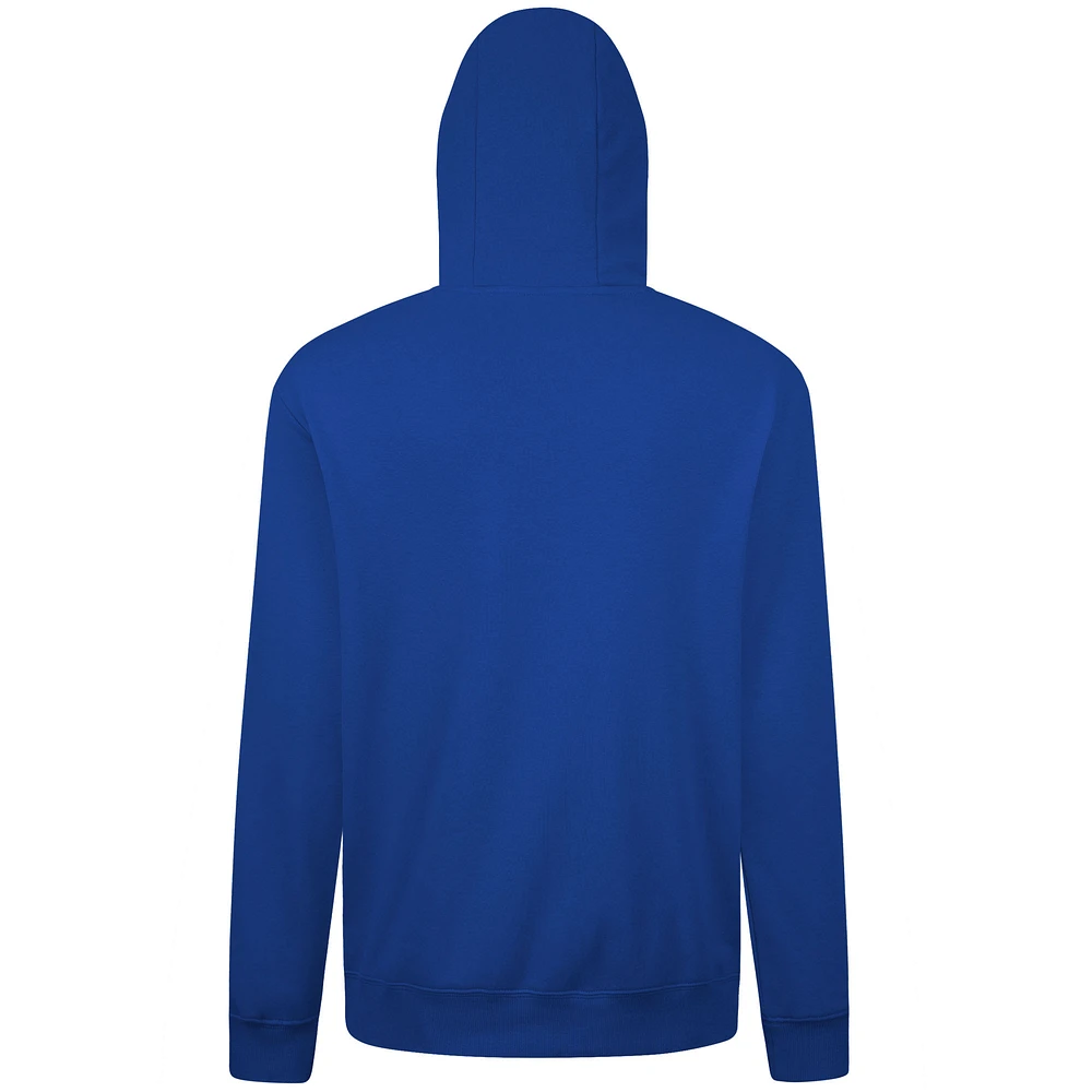 Men's Levelwear  Royal Los Angeles Dodgers Podium Fleece Pullover Hoodie
