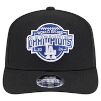 Men's New Era  Black Los Angeles Dodgers 2024 World Series Champions 9SEVENTY Adjustable Hat