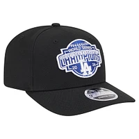 Men's New Era  Black Los Angeles Dodgers 2024 World Series Champions 9SEVENTY Adjustable Hat