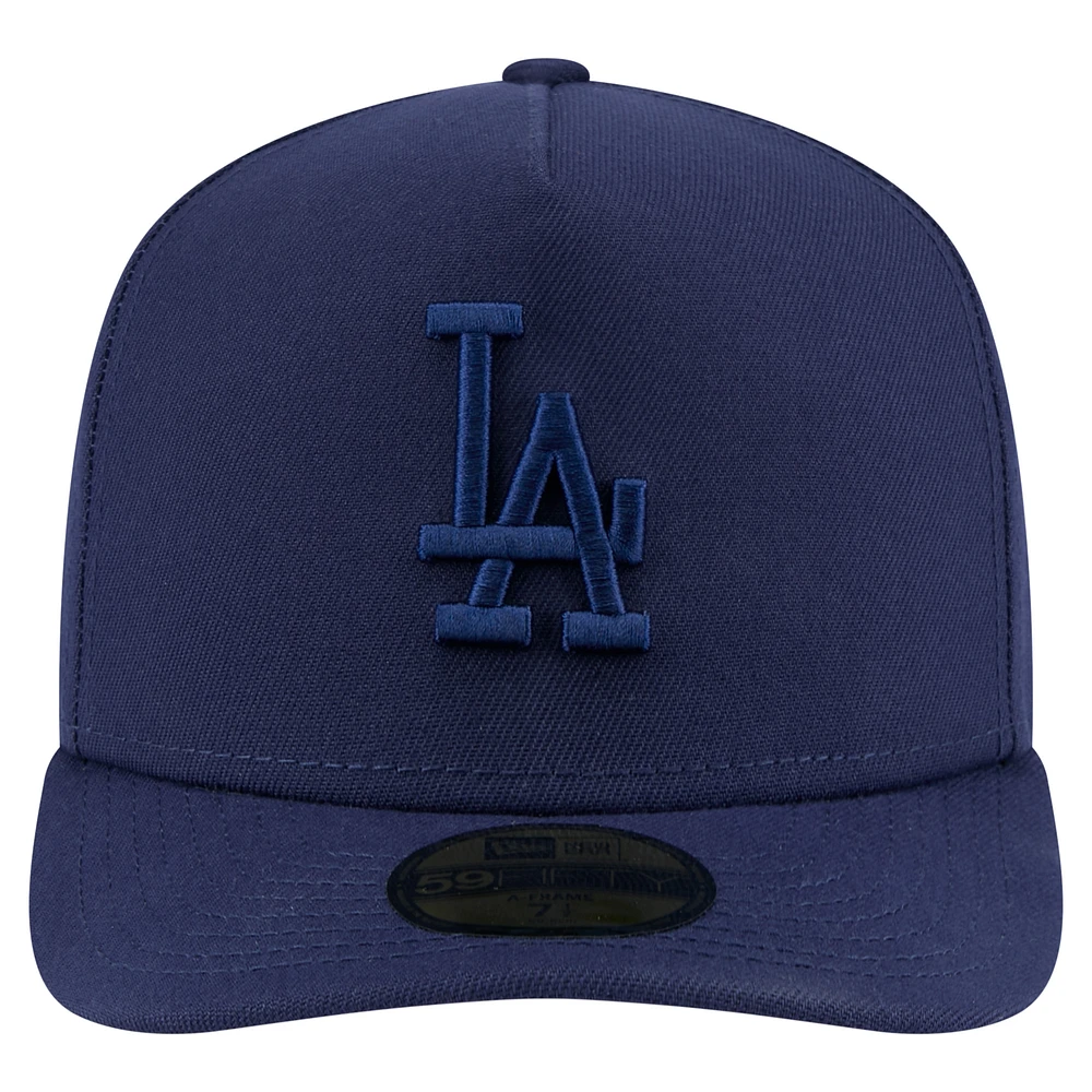 Casquette ajustée 59FIFTY bleu marine Los Angeles Dodgers de New Era pour homme