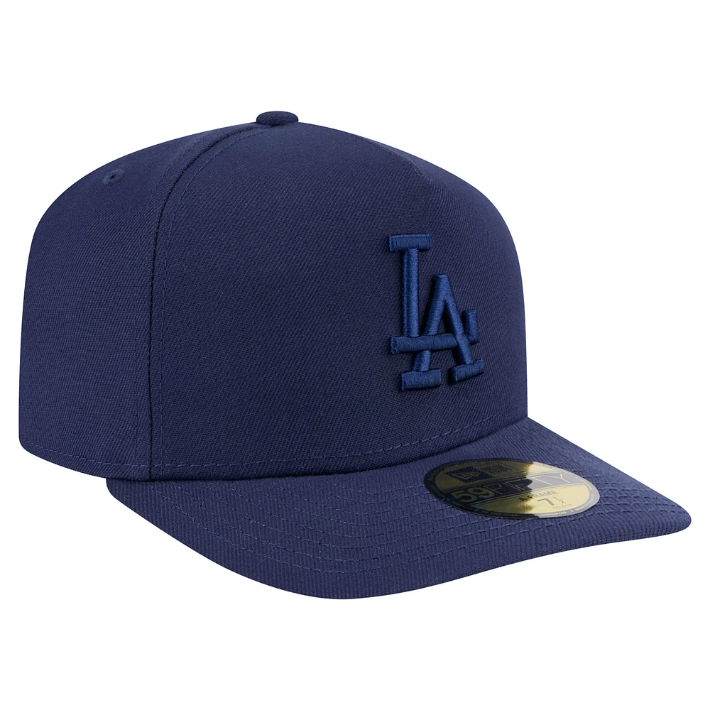 Casquette ajustée 59FIFTY bleu marine Los Angeles Dodgers de New Era pour homme
