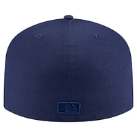Casquette ajustée 59FIFTY bleu marine Los Angeles Dodgers de New Era pour homme