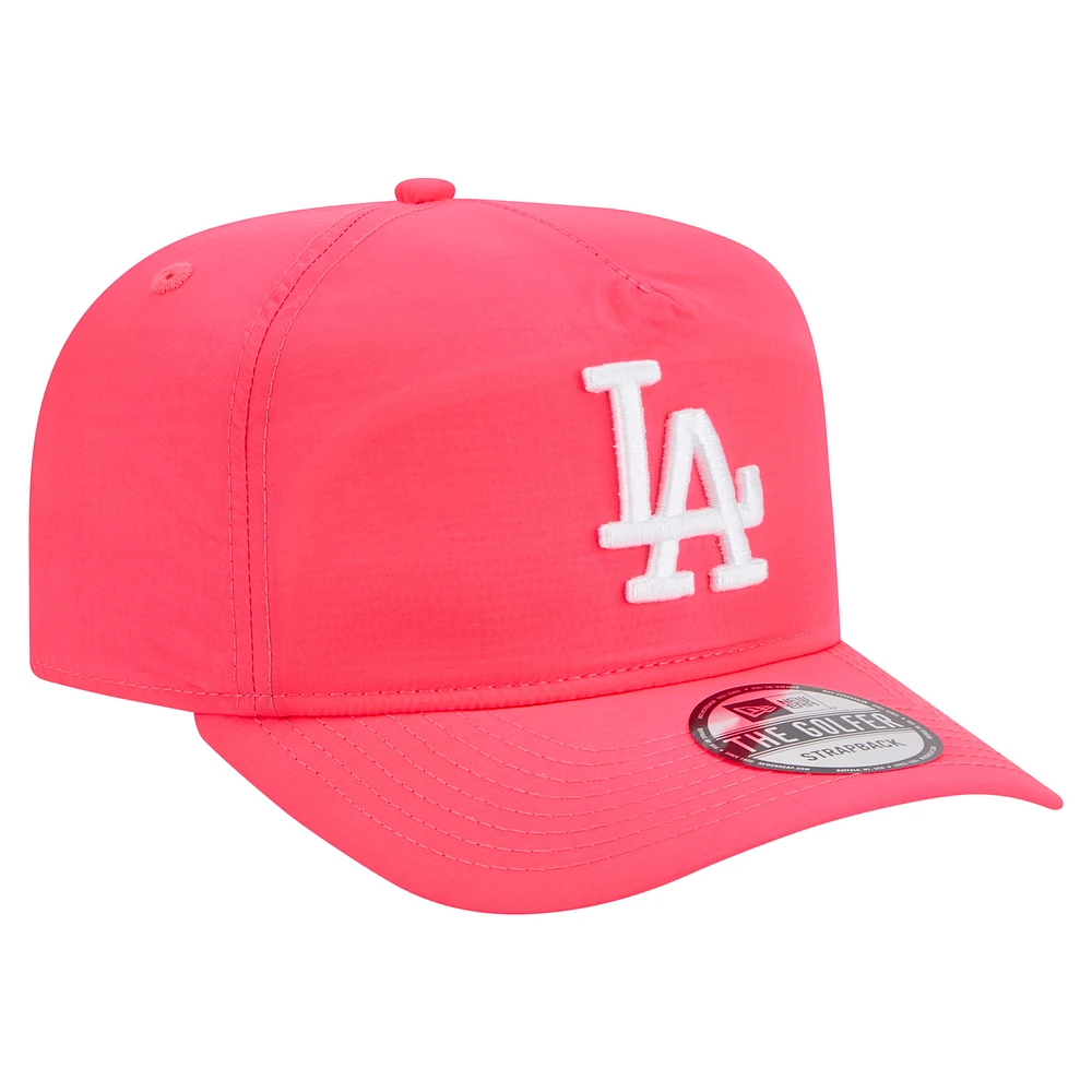 Casquette ajustable Everyday Golfer rose des Los Angeles Dodgers de New Era pour homme