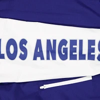 Men's New Era  Royal/Gray Los Angeles Dodgers Color Block Full-Zip Hoodie Windbreaker