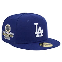 Men's New Era Royal Los Angeles Dodgers 2024 World Series Champions 59FIFTY Fitted Hat