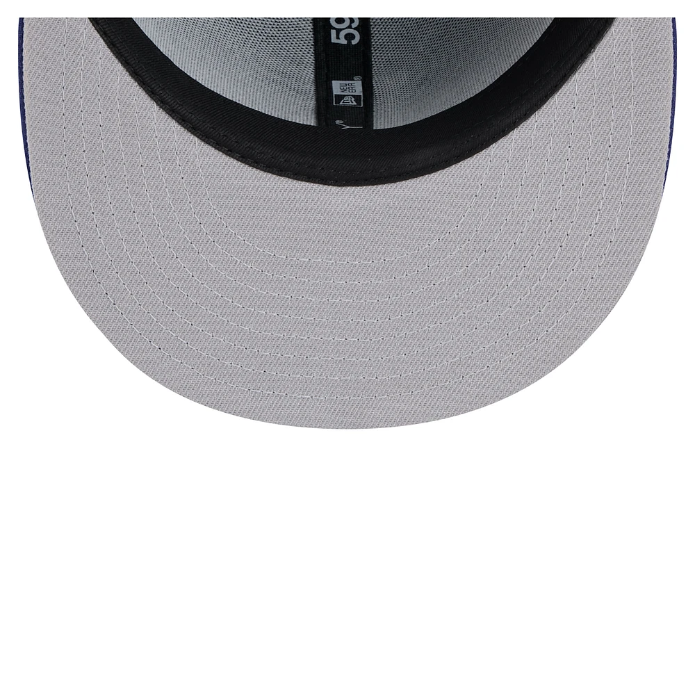 Casquette ajustée 59FIFTY pour homme New Era Royal Los Angeles Dodgers Champions de la Série mondiale 2024