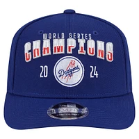 Men's New Era  Royal Los Angeles Dodgers 2024 World Series Champions 9SEVENTY Adjustable Hat