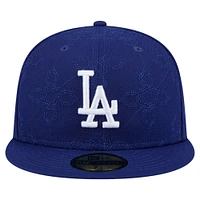 Men's New Era  Royal Los Angeles Dodgers Injection Pattern 59FIFTY Fitted Hat