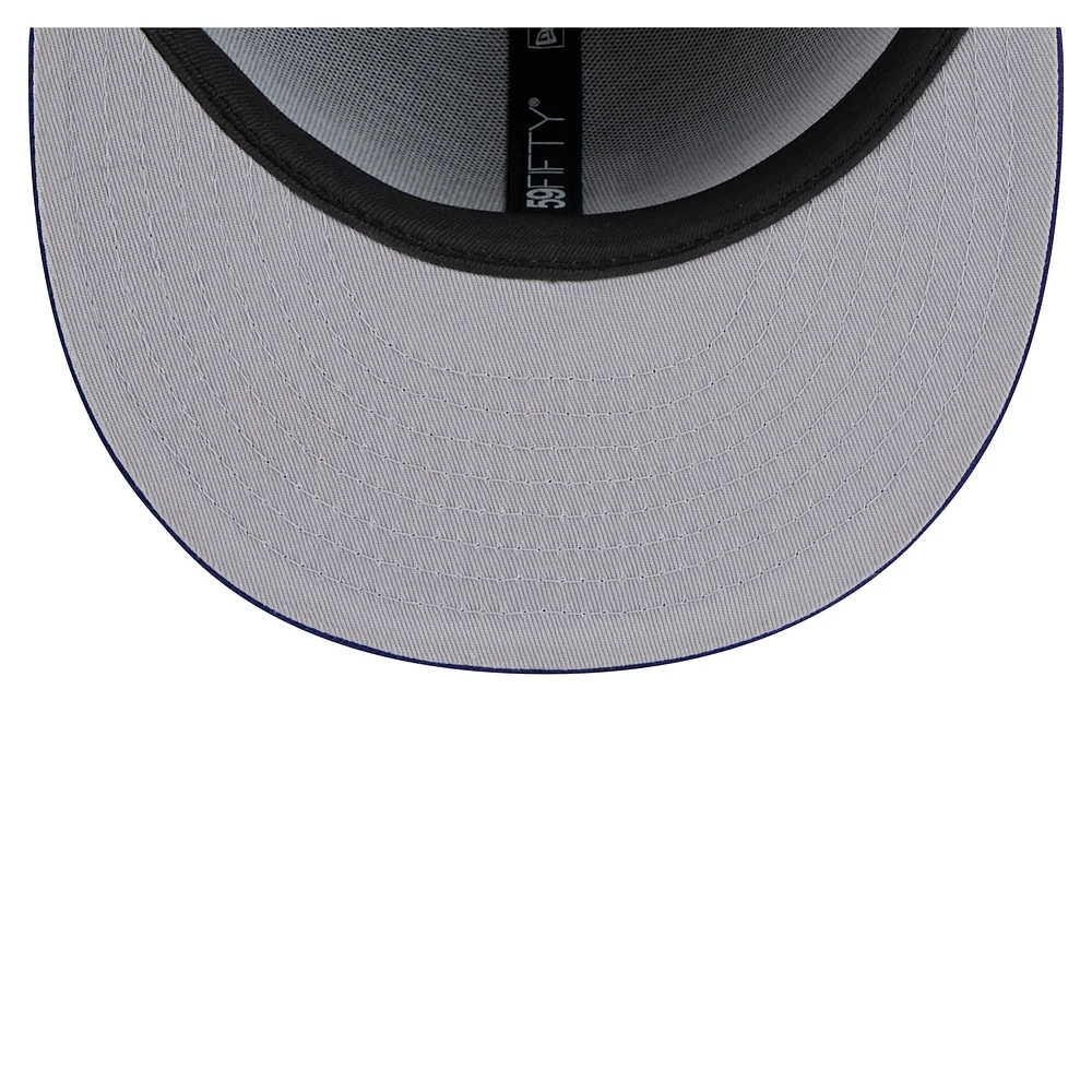 Men's New Era  Royal Los Angeles Dodgers Injection Pattern 59FIFTY Fitted Hat