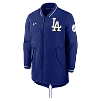 Men's Nike  Deep Royal Los Angeles Dodgers Dugout Performance Full-Zip Jacket