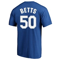 Men's Profile Mookie Betts Royal Los Angeles Dodgers Big & Tall Name Number T-Shirt