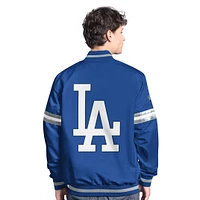 Men's Starter  Royal Los Angeles Dodgers Scout Full-Snap Varsity Jacket