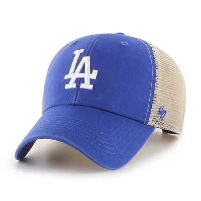 Los Angeles Dodgers '47 Flagship Washed MVP Trucker Snapback Hat