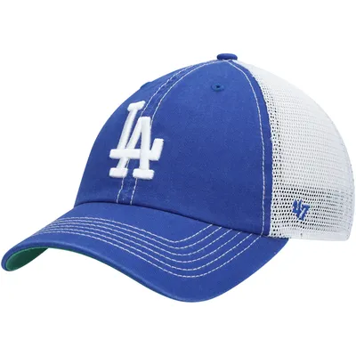 Los Angeles Dodgers '47 Trawler Clean Up Trucker Snapback Hat - Royal/White
