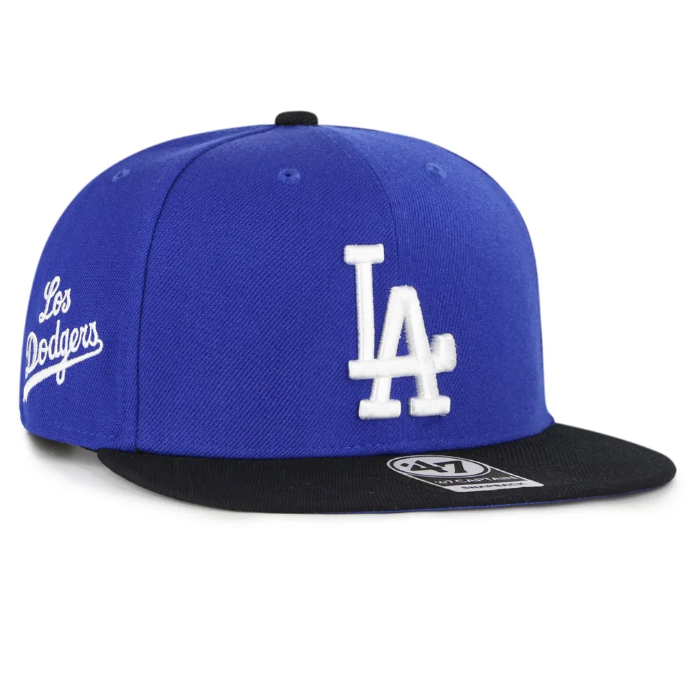 Lids Los Angeles Dodgers '47 2022 City Connect Captain Snapback Hat - Royal