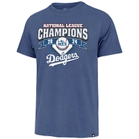 T-shirt Franklin pour homme '47 Royal Los Angeles Dodgers Champions de la Ligue nationale 2024