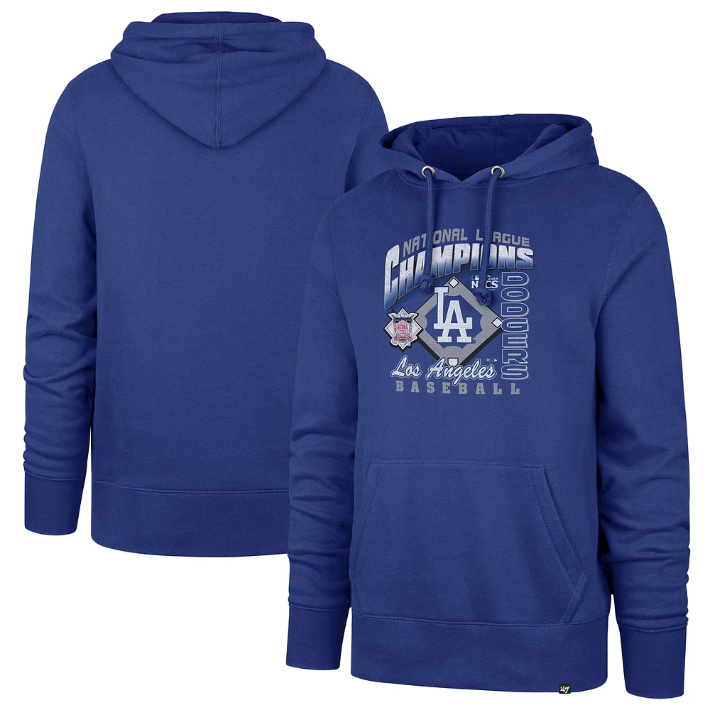 Sweat à capuche pour homme '47 Royal Los Angeles Dodgers 2024 National League Champions Headline