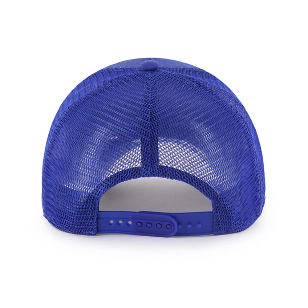 Men's '47 Royal Los Angeles Dodgers Ballpark Offside Adjustable Trucker Hat
