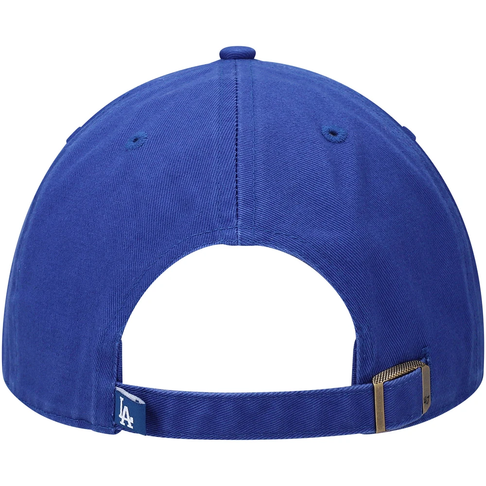 Casquette réglable '47 Royal Los Angeles Dodgers Clean Up pour homme