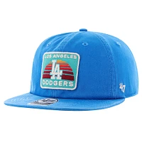 Men's '47 Royal Los Angeles Dodgers Cypress Captain Snapback Hat