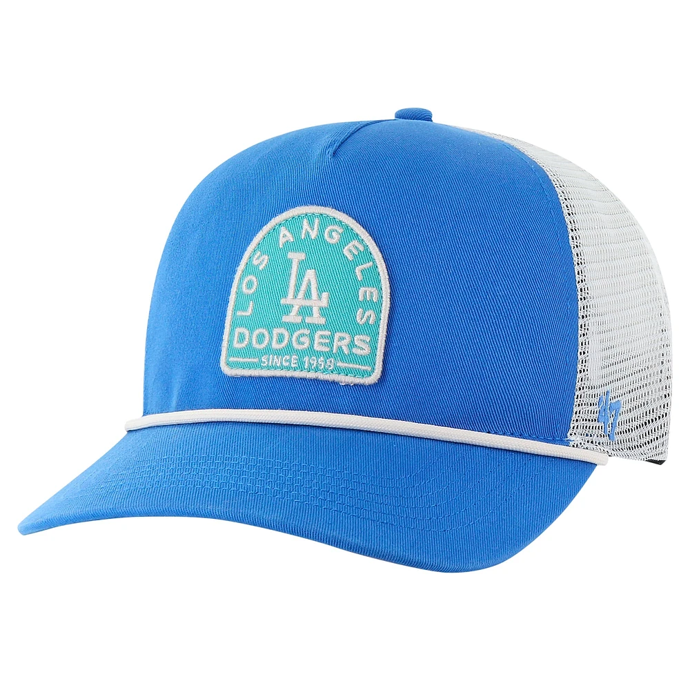 Casquette réglable '47 Royal Los Angeles Dodgers Cypress Trucker Hitch pour hommes