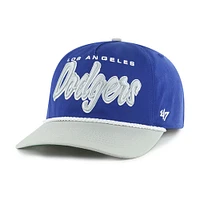 Men's '47 Royal Los Angeles Dodgers Dropshadow Rope Hitch Adjustable Hat