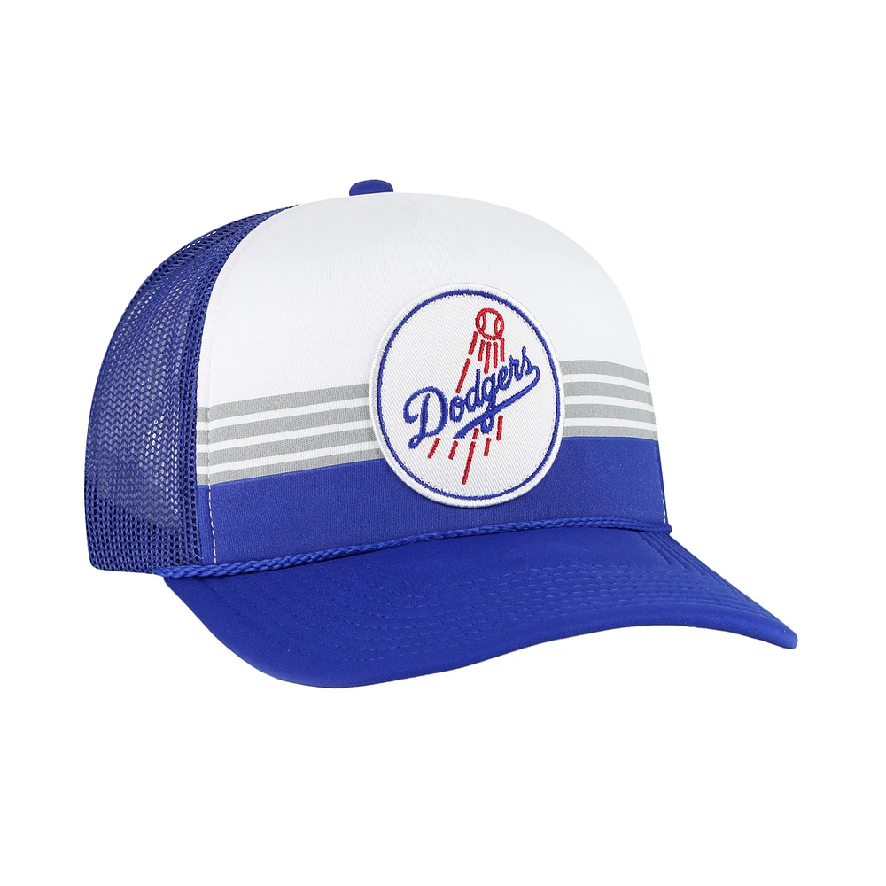 Casquette réglable de camionneur en maille avant en mousse '47 Royal Los Angeles Dodgers Lift Off pour hommes