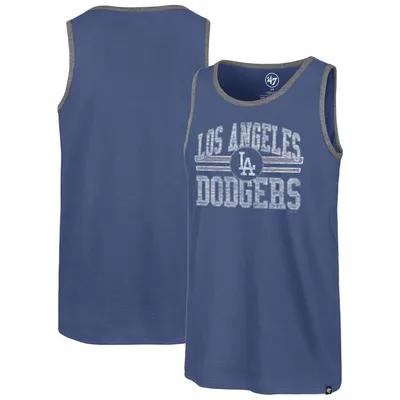 Lids Los Angeles Dodgers Big & Tall Jersey Muscle Tank Top - Heathered Gray