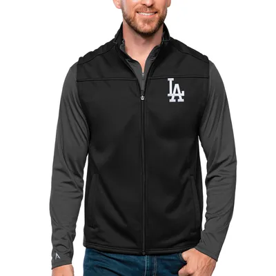 Los Angeles Dodgers Antigua Victory Full-Zip Jacket - Black