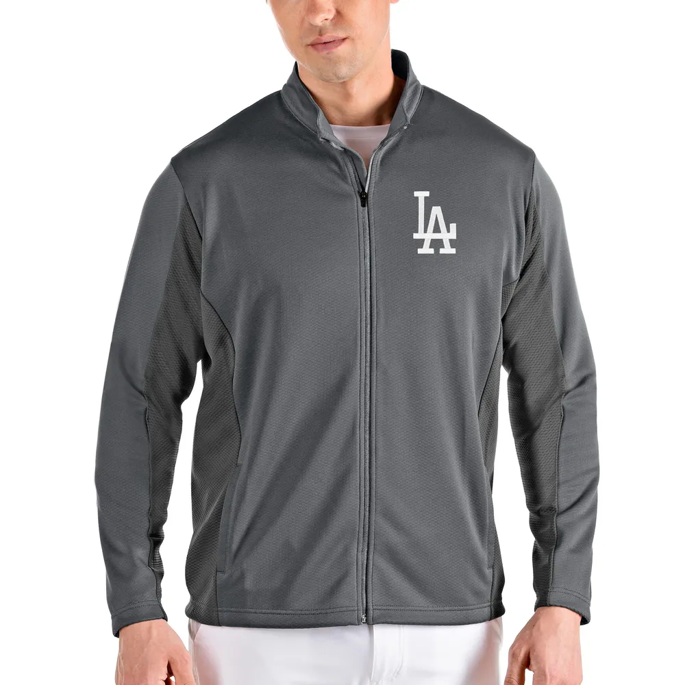 Men's Los Angeles Dodgers Pro Standard White Remix Full-Zip Varsity Jacket