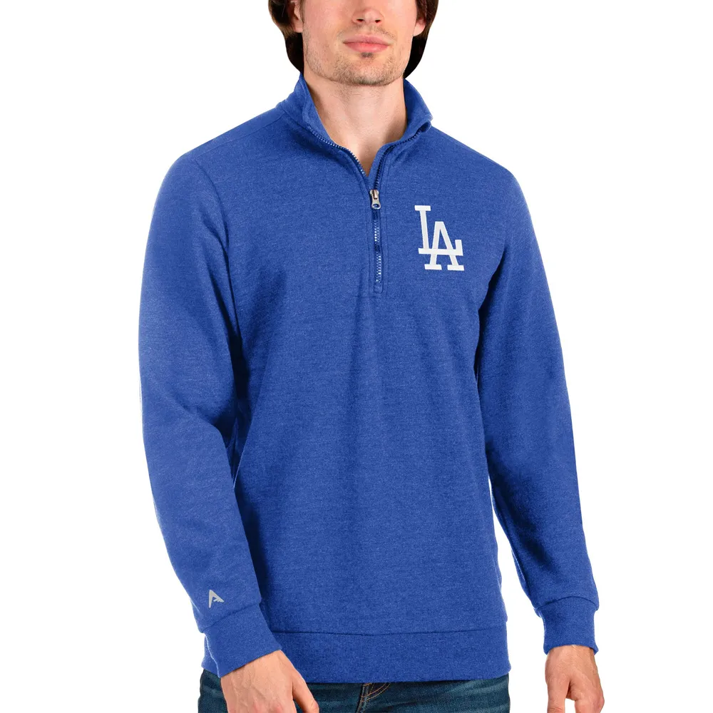 Lids Los Angeles Dodgers Antigua Team Logo Victory Full-Zip Hoodie