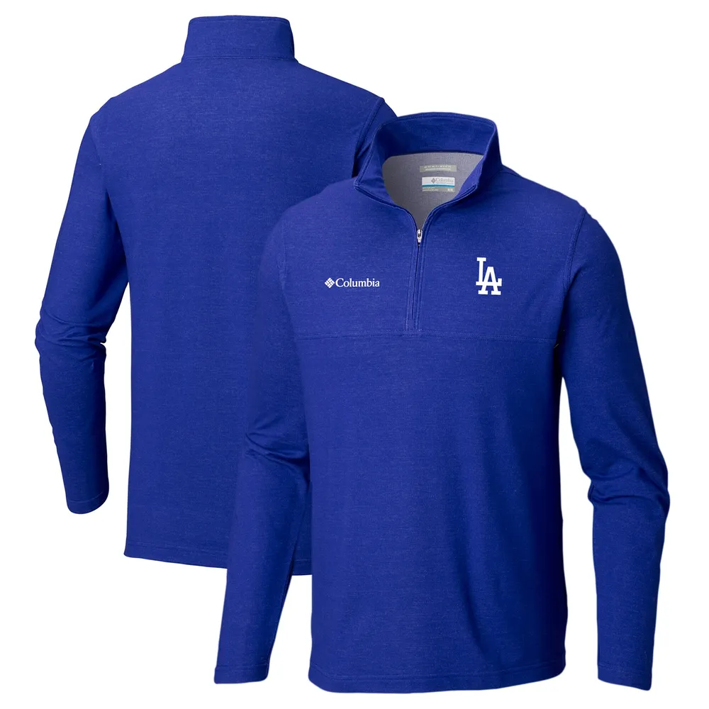 Lids Los Angeles Dodgers Columbia Rugged Ridge Half-Zip Pullover Top -  Royal