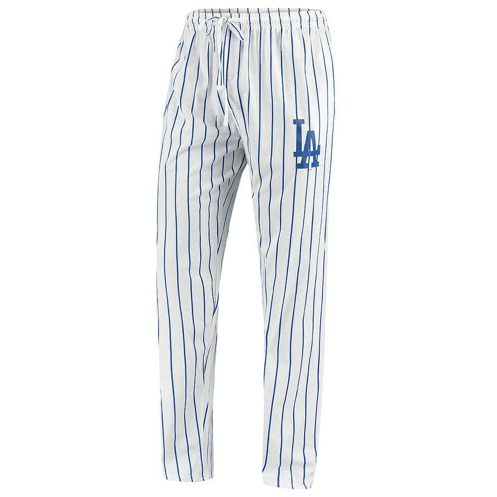 Pantalon de survêtement Vigor des Dodgers Los Angeles Sport Concepts pour homme, blanc/royal