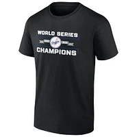 Men's Fanatics Black Los Angeles Dodgers 2024 World Series Champions  Schedule T-Shirt