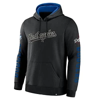 Men's Fanatics Black Los Angeles Dodgers Big City Legacy Fleece Pullover Hoodie