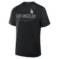 Men's Fanatics Black Los Angeles Dodgers Color Pop Legacy Clubhouse T-Shirt