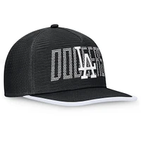 Casquette Snapback Let's Glow Line Drive des Los Angeles Dodgers Fanatics pour hommes noire