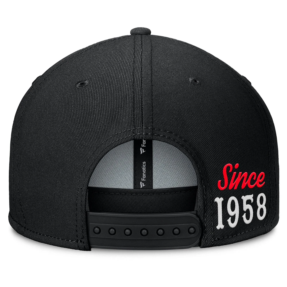 Men's Fanatics Black Los Angeles Dodgers Walk-Off Bullpen Snapback Hat